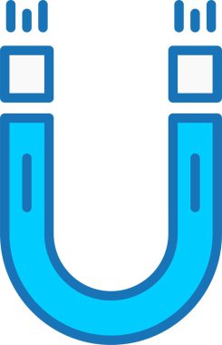 Mıknatıslı Mavi Simge