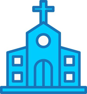 Mavi Simge Dolu Kilise