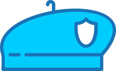 Beret Dolu Mavi Simge