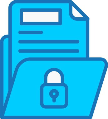 Dizin Doldurulmuş Mavi Simge