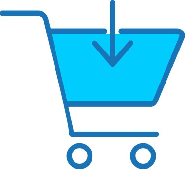 Çevrimiçi Dükkan Mavi Simgeyi Doldurdu