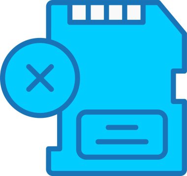 Doldurulmuş Mavi Simgeyi Sil