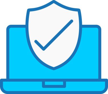 Mavi Simge Doldurulmuş Güvenlik