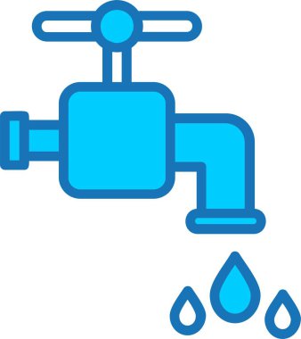 Musluk Dolu Mavi Simge