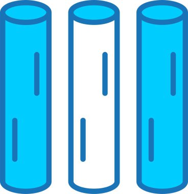 Tebeşir Dolu Mavi Simge