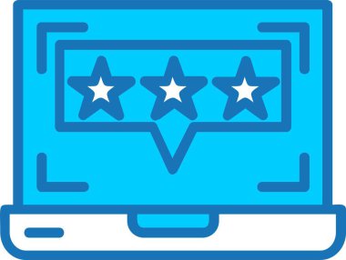 Beğeni Dolu Mavi Simge