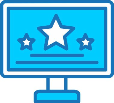 Beğeni Dolu Mavi Simge