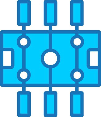 Langırt Dolu Mavi Simge