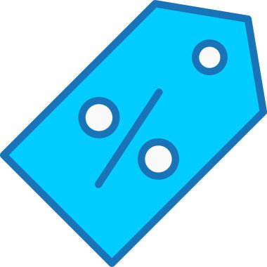 İndirim Dolu Mavi Simge