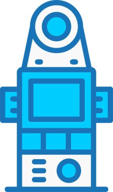 Işık Ölçer Dolu Mavi Simge