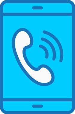 Doldurulmuş Mavi Simge Çağrısı