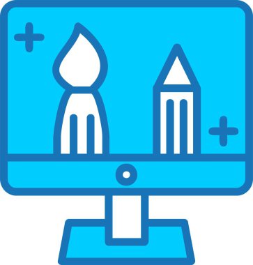 Tasarımcı Mavi Simgeyi Doldurdu