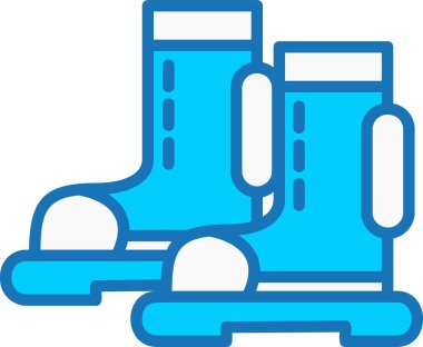 Astronot Çizmeleri Mavi Simgeyi Doldurdu