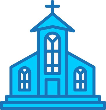 Mavi Simge Dolu Kilise