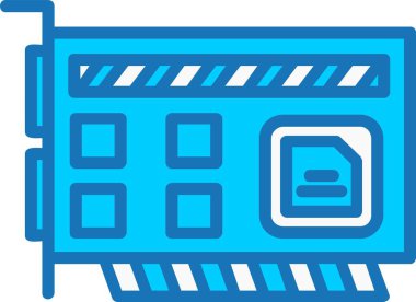 Mavi Simge Dolu Kart