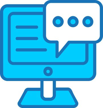 Mavi Simge Dolu Sohbet