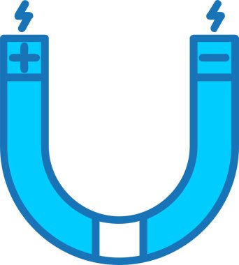 Mıknatıslı Mavi Simge