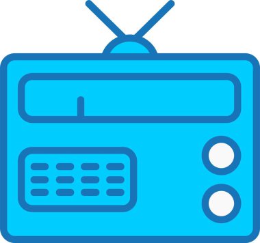 Radyo Dolu Mavi Simge