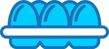 Yumurta Doldurulmuş Mavi Simge