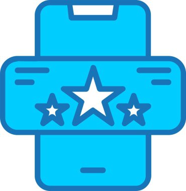 Beğeni Dolu Mavi Simge