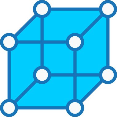 Küp Dolu Mavi Simge