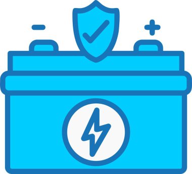 Batarya Boşaltma Mavi Simge Dolduruldu