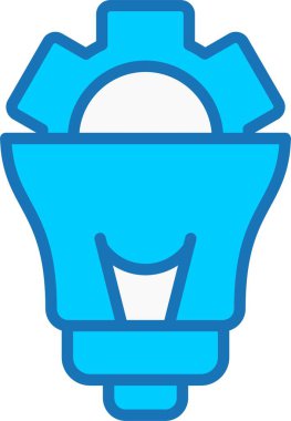 Mavi Simge Doldurulmuş İnovasyon