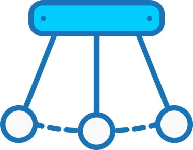 Bilim Doldurulmuş Mavi Simge