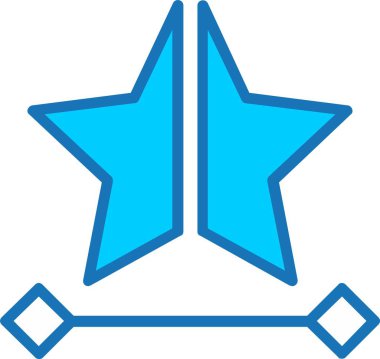 Yarısı Dolu Mavi Simge