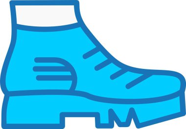 Önyükleme Doldurulmuş Mavi Simge