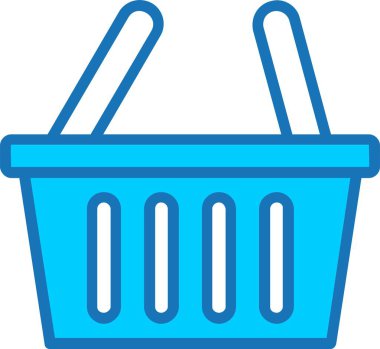 Sepet Dolu Mavi Simge