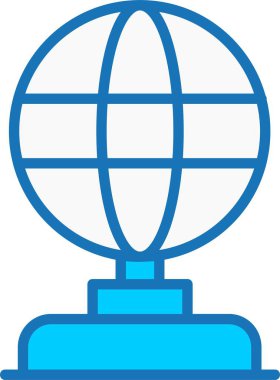 Ödül Doldurulmuş Mavi Simge