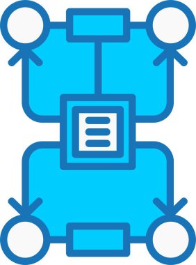 Bağlantıyı Kes Mavi Simge Dolduruldu