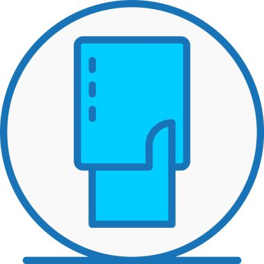 Amonestation Doldurulmuş Mavi Simge