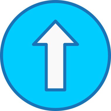 Doldurulmuş Mavi Simgeyi Yükle