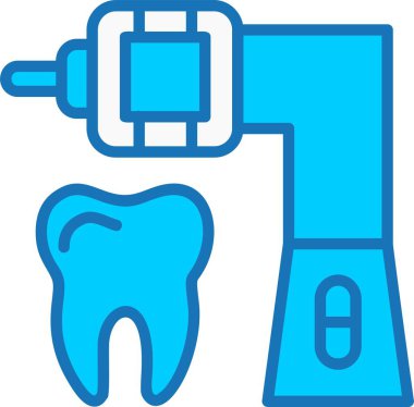 Doldurma Makinesi Mavi Simge Dolduruldu