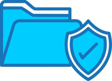 Mavi Simge Doldurulmuş Dosya