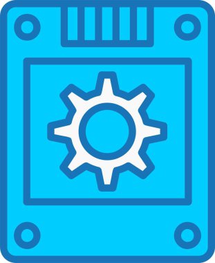 SSD Mavi Simge Dolduruldu