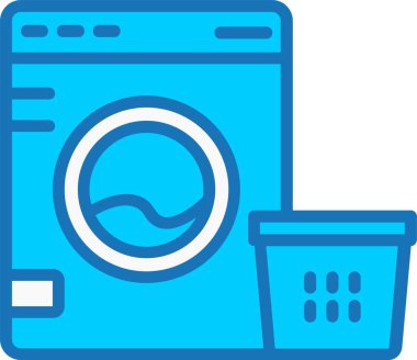 Çamaşır Makinesi Mavi Simgeyi Doldurdu