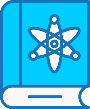 Mavi Simge Doldurulmuş Fizik