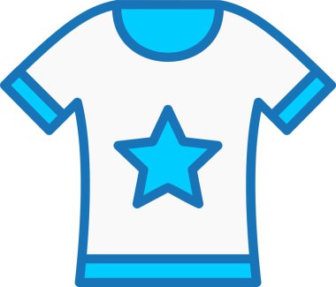 Tshirt Dolu Mavi Simge