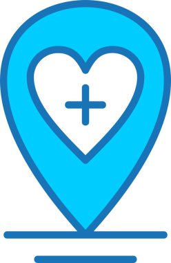 Mavi Simge Doldurulmuş Konum