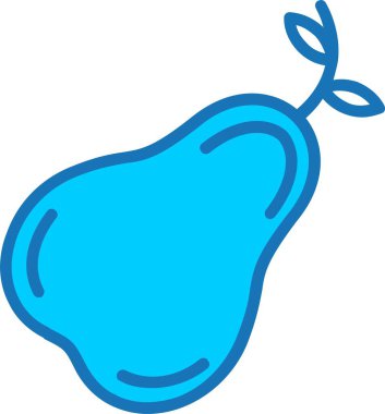 Armut Doldurulmuş Mavi Simge