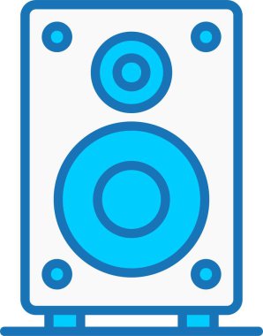 Hoparlör Mavi Simgeyi Doldurdu