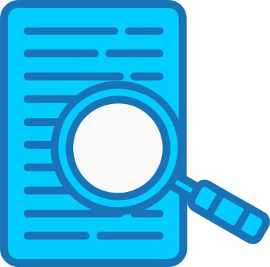 Doldurulmuş Mavi Simge Ara