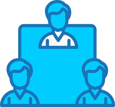 İlişki Dolu Mavi Simge