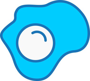 Yumurta Doldurulmuş Mavi Simge