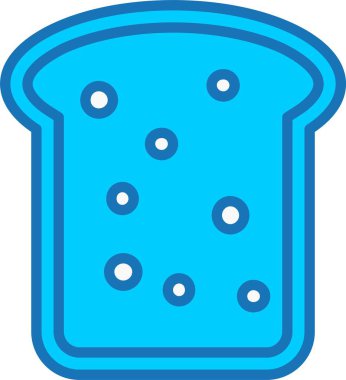 Ekmek Doldurulmuş Mavi Simge