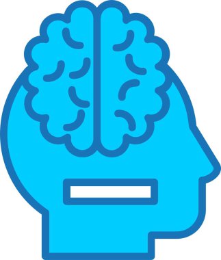 Beyin Doldurulmuş Mavi Simge