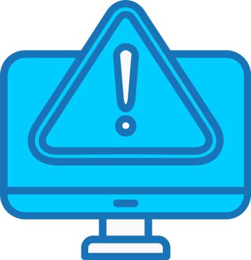 Dolu Mavi Simgeyi Uyarı